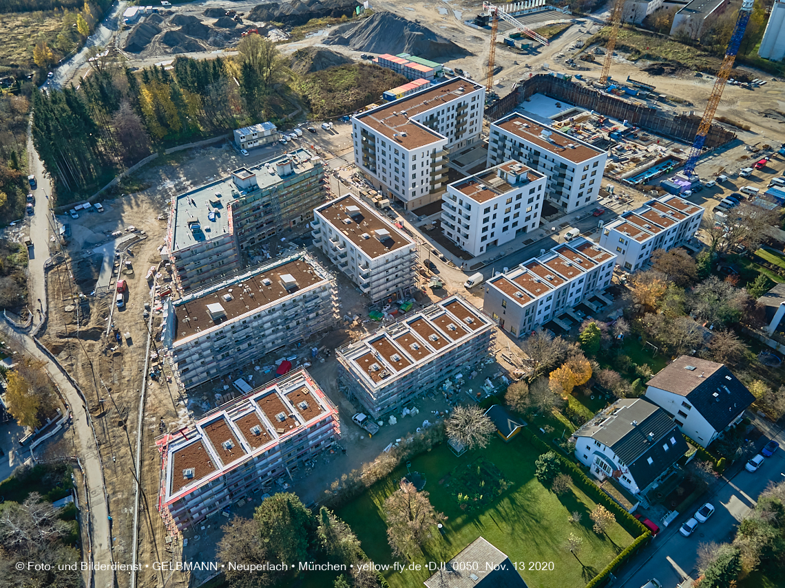 13.11.2020 - Piederstorfer Gelände und Alexisqaurtier am Karl-Marx-Ring in Neuperlach
